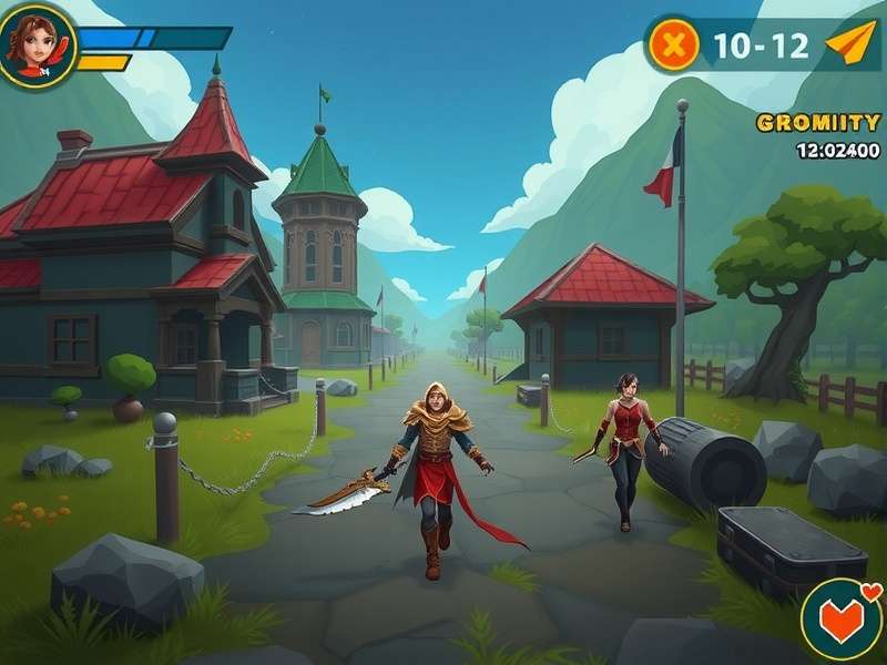 Nutmeg Valor Runner gameplay screenshot